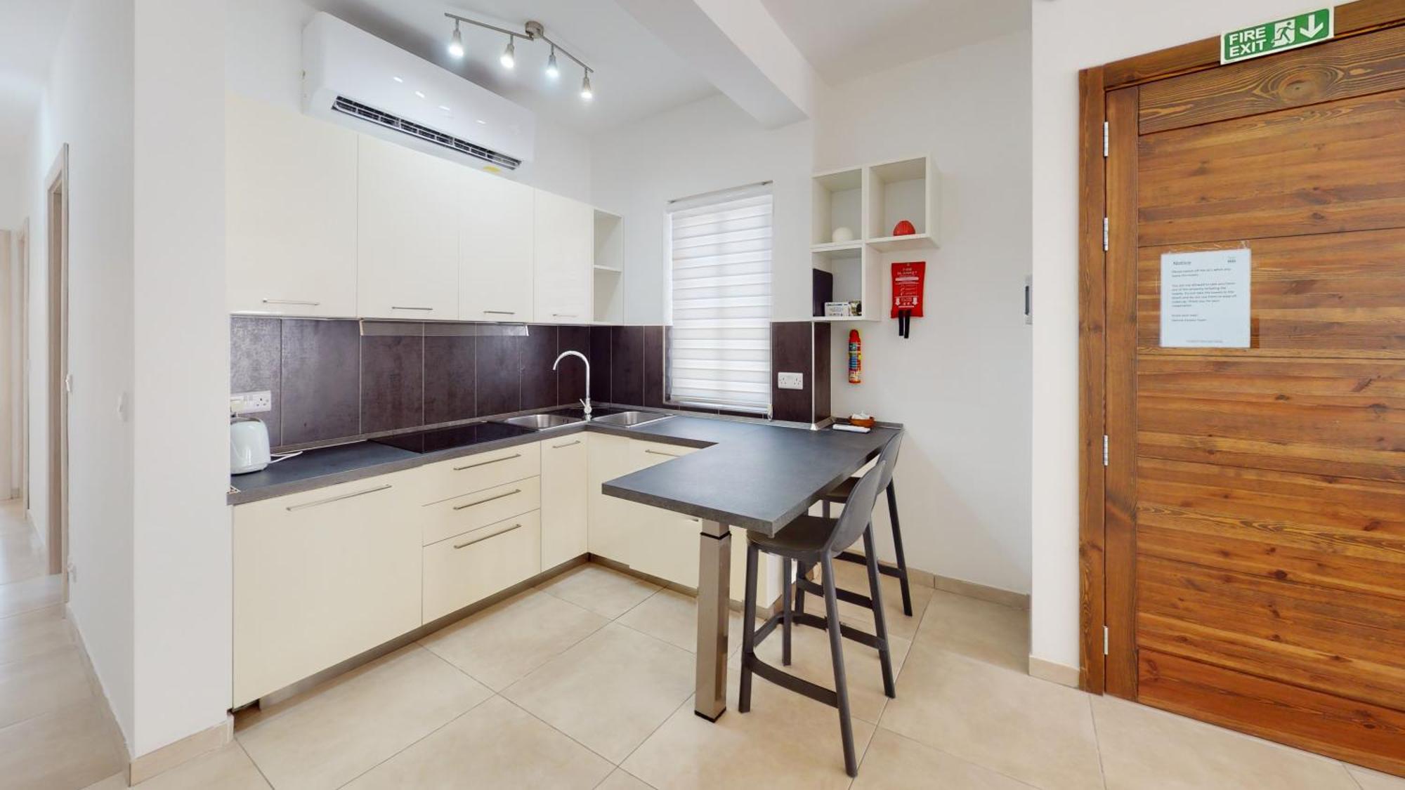Modern Apartment In Gzira Exterior foto